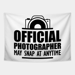 Photographer - Official photographer may snap at anytime Tapestry