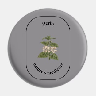 herbs nature's medicine Pin