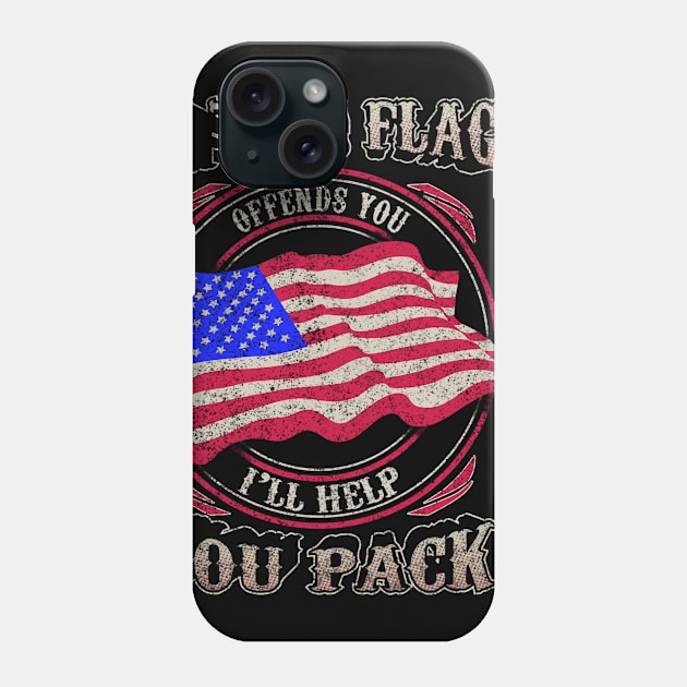 If this flag offends you i'll help you pack Phone Case by indigosstuff