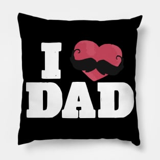 I Love Dad Pillow