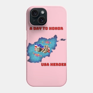 A Day to Honor USA Heroes Phone Case