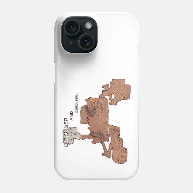 Curiouser and Curiouser Phone Case by photon_illustration