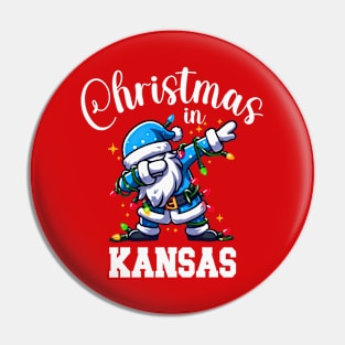 Christmas In Kansas Pin