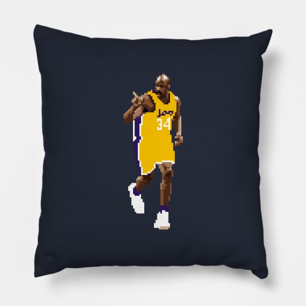 Shaquille O'Neal Pixel Finger Pillow by qiangdade