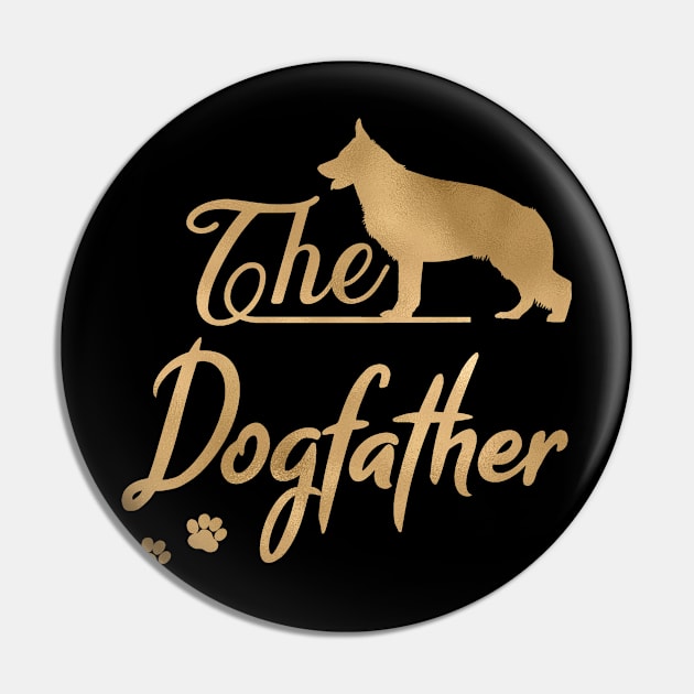 The German Shepherd Dogfather Pin by JollyMarten