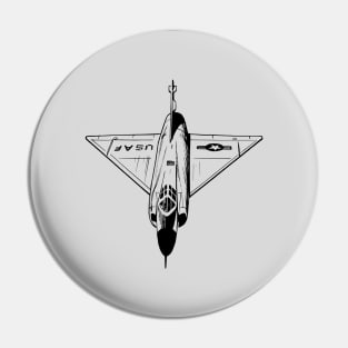 USAF Fighter Plane Pin