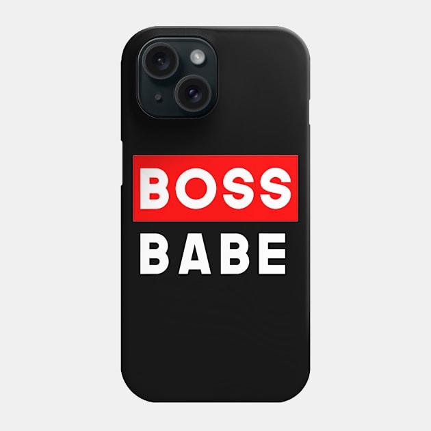 Feminist Boss Babe Phone Case by lisalizarb