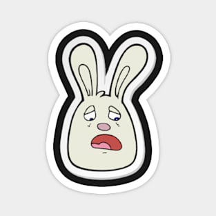 The Rabbit Simon Sticker Magnet