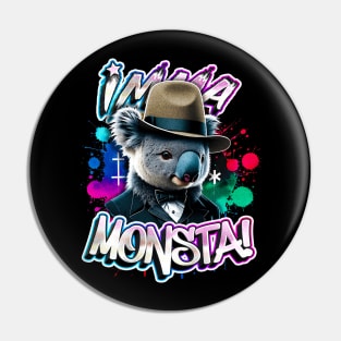 Imma Monsta! KOALA | Blacktee | by Asarteon Pin