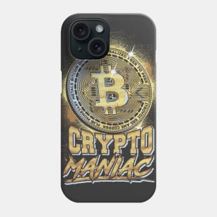 CRYPTO MANIAC Phone Case