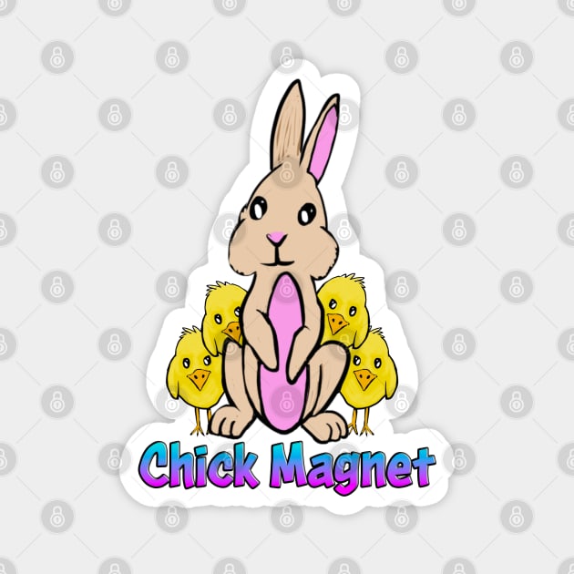 Bunny Chick Magnet Magnet by Shawnsonart