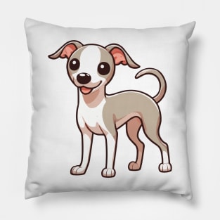 Lovely Italian Greyhound Dog Pillow