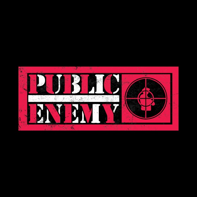 Public Enemy Distressed by HERU CAMPING