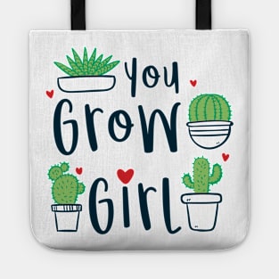 Gardening - You Grow Girl Tote