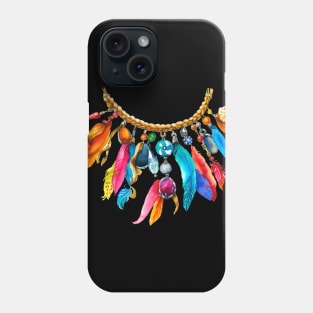 beautiful boho necklace Phone Case