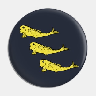 Yellow Fish Pin