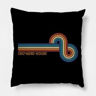 Crowded House Musical Note Pillow