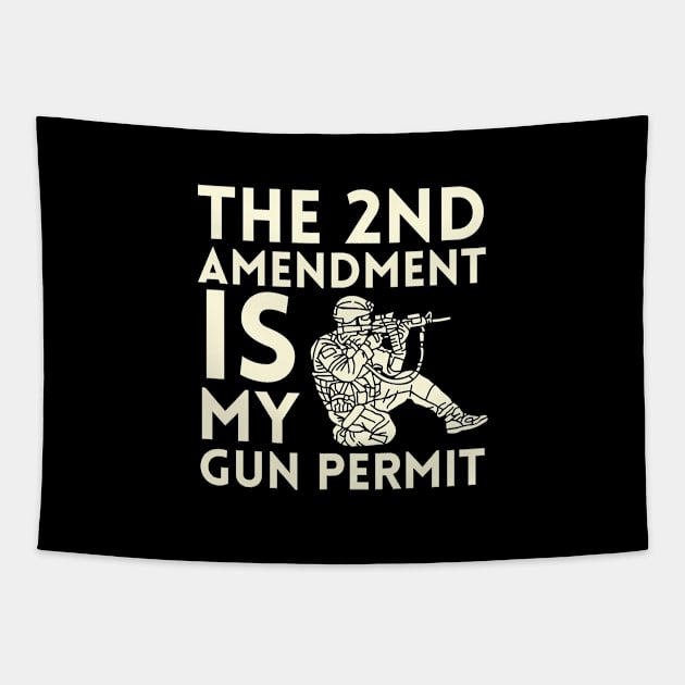 Second Amendment Tapestry by François Belchior