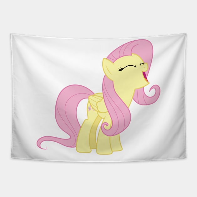 Fluttershy nuzzle Tapestry by CloudyGlow