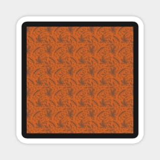 autumn leaves detail pattern Magnet