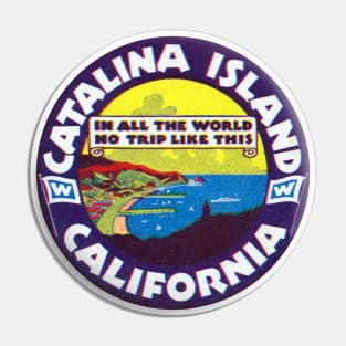 1930s Catalina Island California Pin