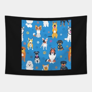 Dogs Tapestry