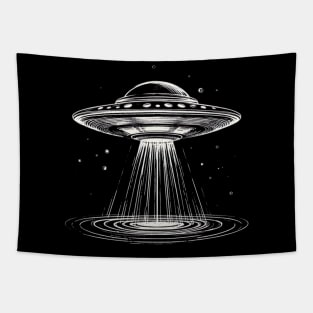 Alien abduction Tapestry