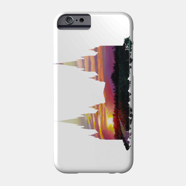 San Diego Lds Temple Sunrise River Silhouette San Diego Temple Phone Case Teepublic