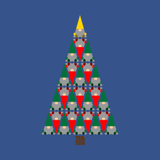 Elf Xmas Tree by tuditees