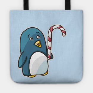 Christmas Penguin Tote