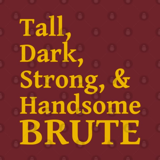 Tall, dark, strong and handsome BRUTE! Gaston by JAMS4WDW