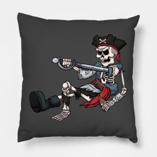 Pirate Skeleton Pillow