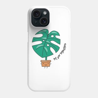 M for Monstera Phone Case