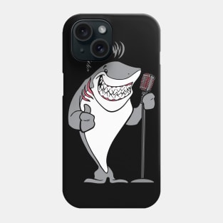 Shark 50's Rock and Roll Singer Phone Case