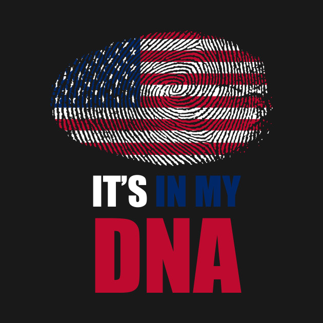 Disover It's in my DNA America USA - Usa - T-Shirt