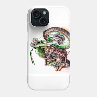 Rysty ol'bike 0.6 - Pencil Sketch Phone Case