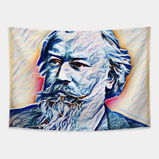 Johannes Brahms Portrait | Johannes Brahms Artwork 6 Tapestry