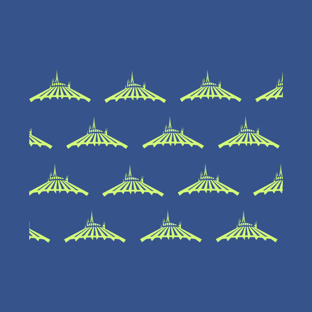 Space Mountain Pattern by skipperjeff