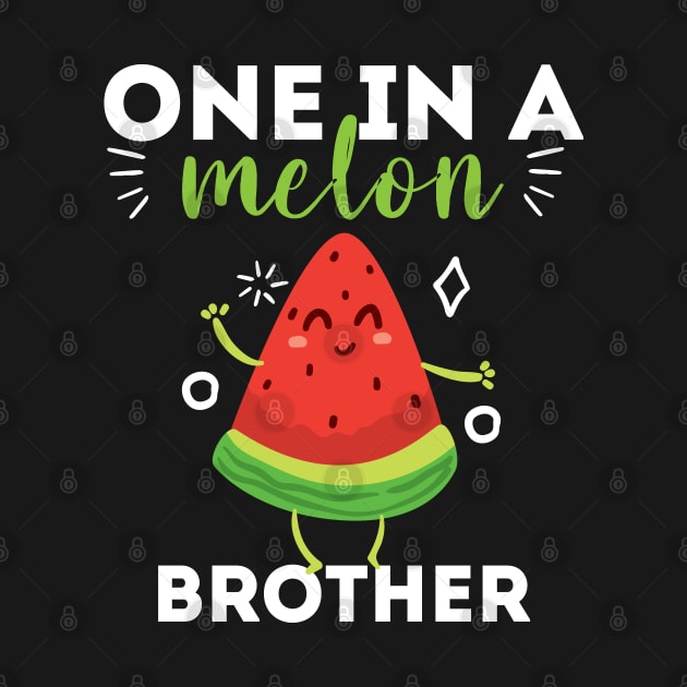 one in a melon brother watermelon by PhiloArt