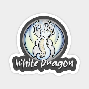 White Dragon Magnet