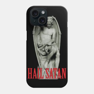 Hail Satan Statue Phone Case