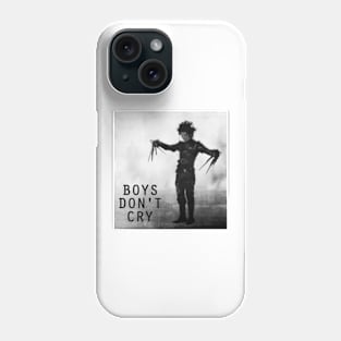 the cure boys don't cry edward scissorhands Phone Case