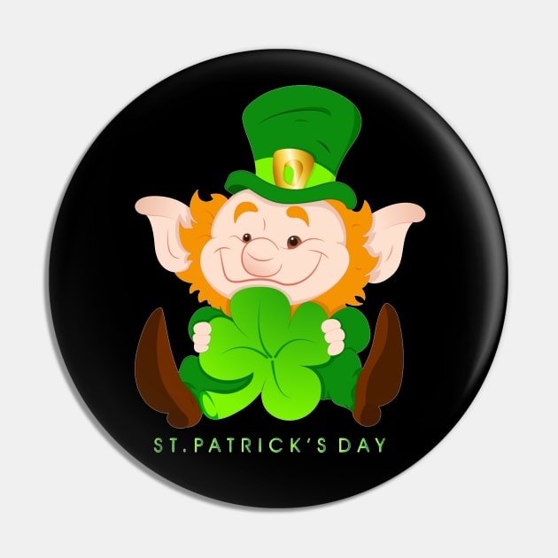 Happy St Patrick Day It's Your Lucky Day Pin by ONE2Tees