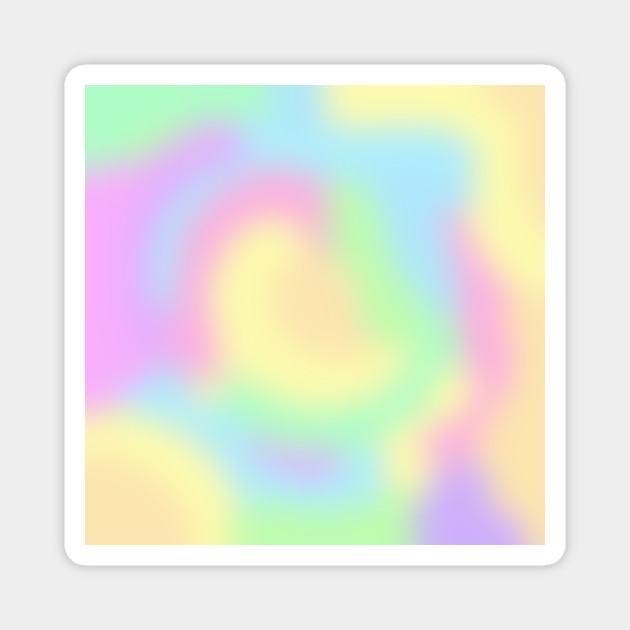 Soft Rainbow Pastel Design Pastel Rainbow Magnes Teepublic Pl