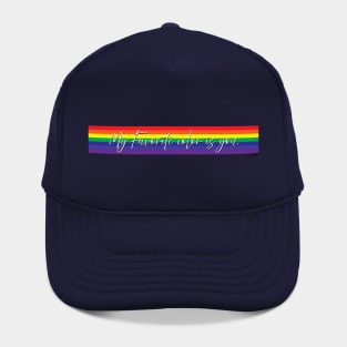 My Favorite Color is You Rainbow AJR Hat