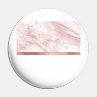 Minimalist rose gold glam Pin