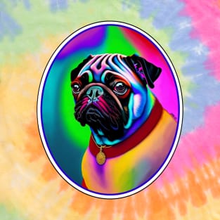 Pug in Living Color T-Shirt