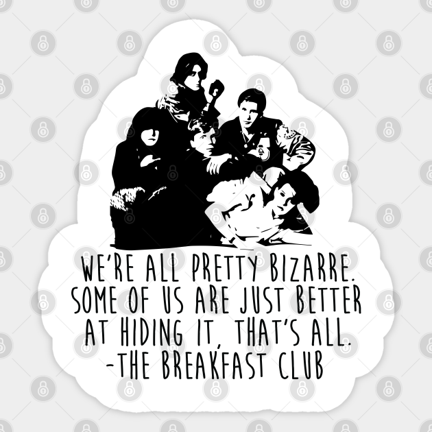The Breakfast Club - The Breakfast Club - Sticker | TeePublic