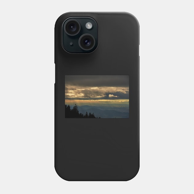 Another view from Kandel Mountain Phone Case by mbangert