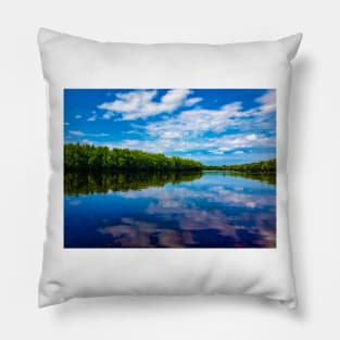 Reflections on the Chippewa River Pillow